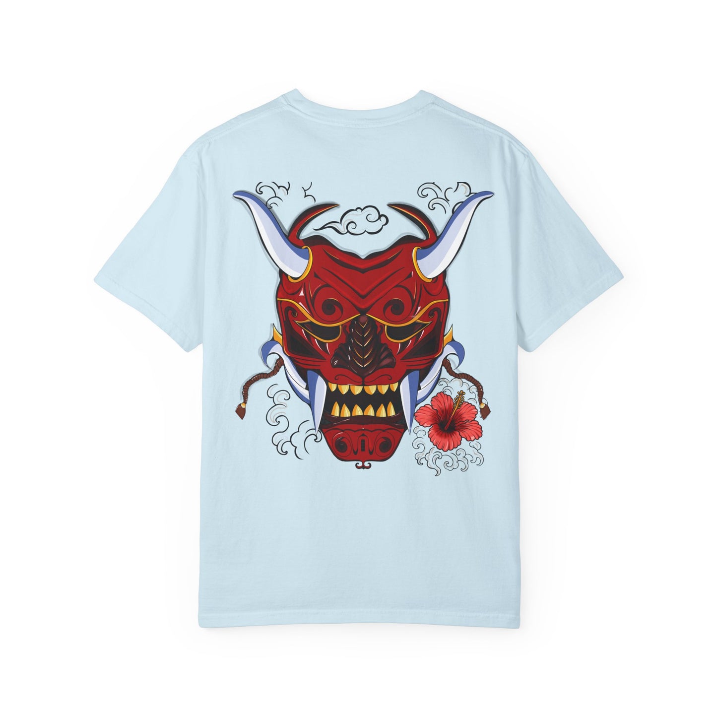 Crimson Oni T-Shirt - Japanese Demon back print