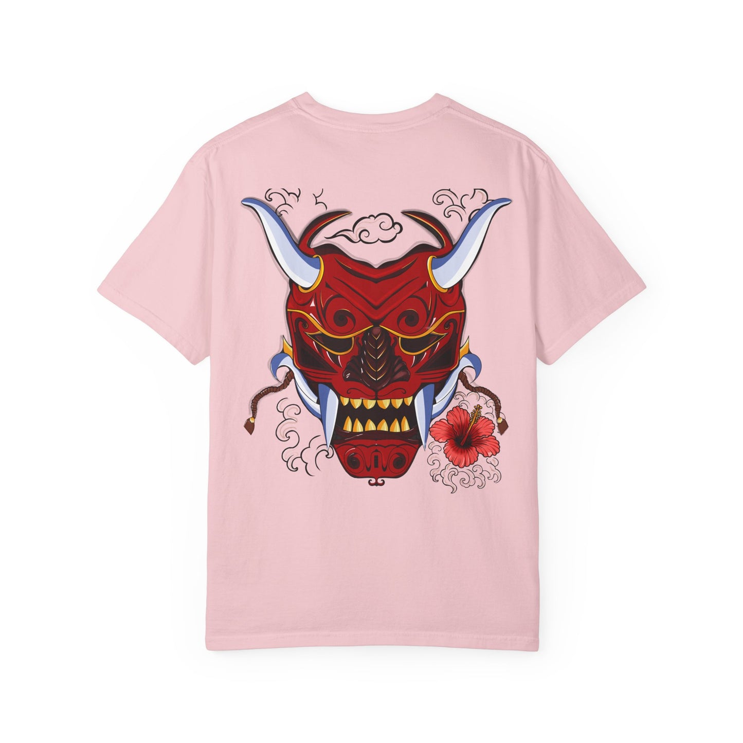 Crimson Oni T-Shirt - Japanese Demon back print